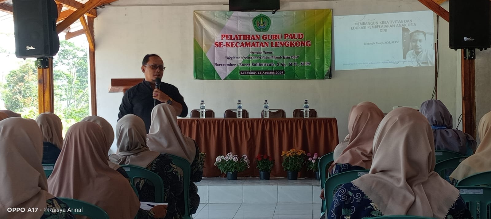 Workshop Kegiatan Kreativitas dan Edukasi Anak Usia Dini di Kec. Lengkong Sukabumi